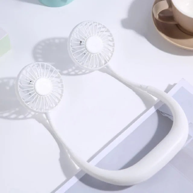 BowLift | Portable Dual Neck Fan with USB