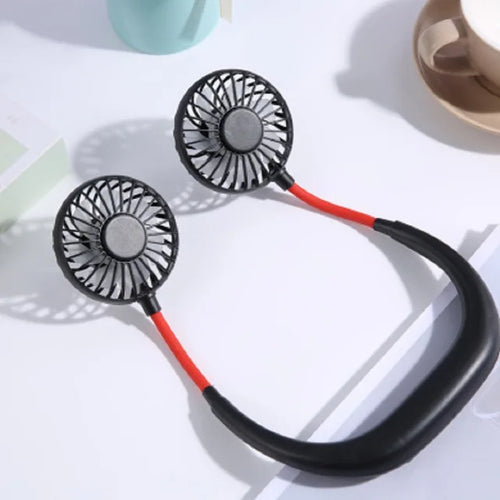 BowLift | Portable Dual Neck Fan with USB