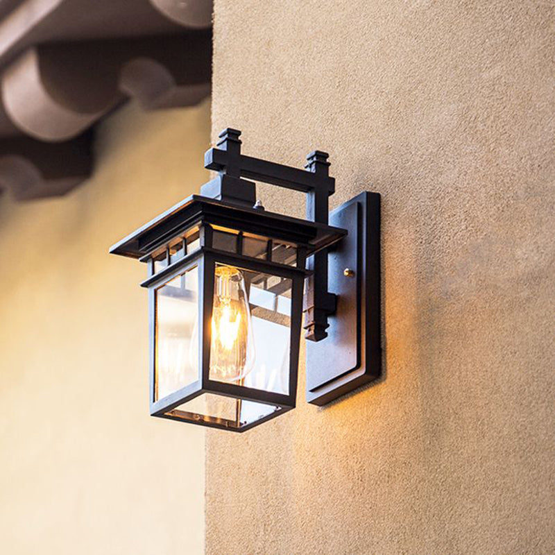 BowLift | Elegant Outdoor Wall Light Alessio Black