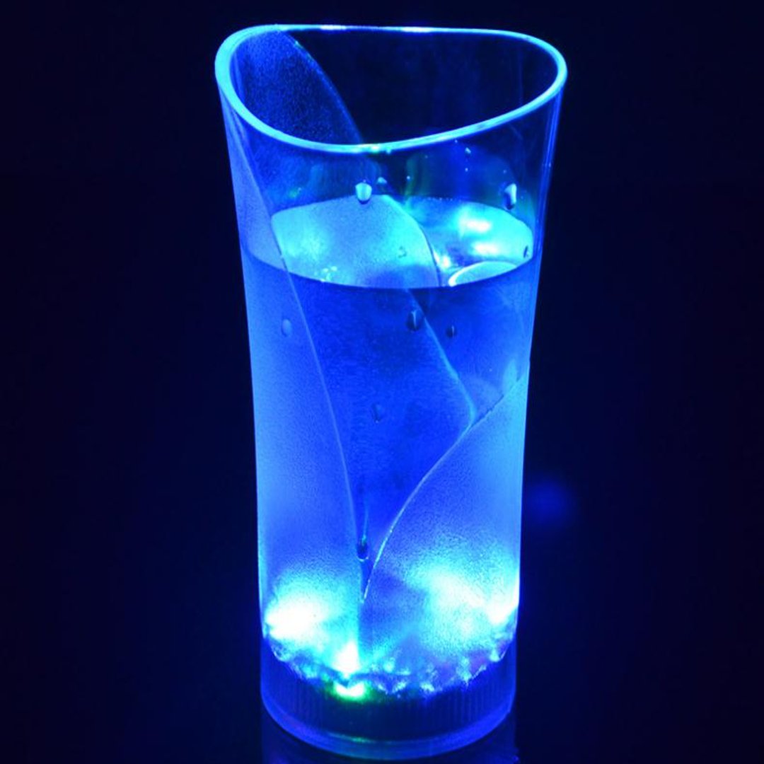 Valentine Day Flashing Colorful LED Light Up Cup Glass | Bowlift
