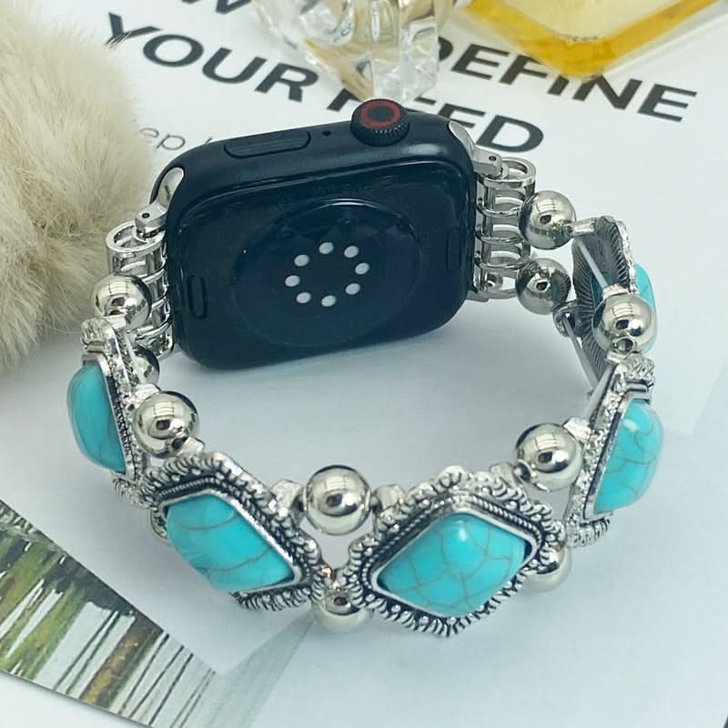 BowLift | Boho-Chic Bracelet for Smartwatches with Noble Turquoise Detail