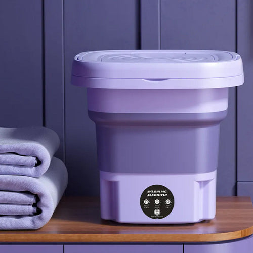 Portable & Foldable Washing Machine with Drying Function | Bowlift