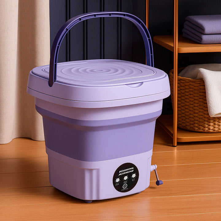 Portable & Foldable Washing Machine with Drying Function | Bowlift
