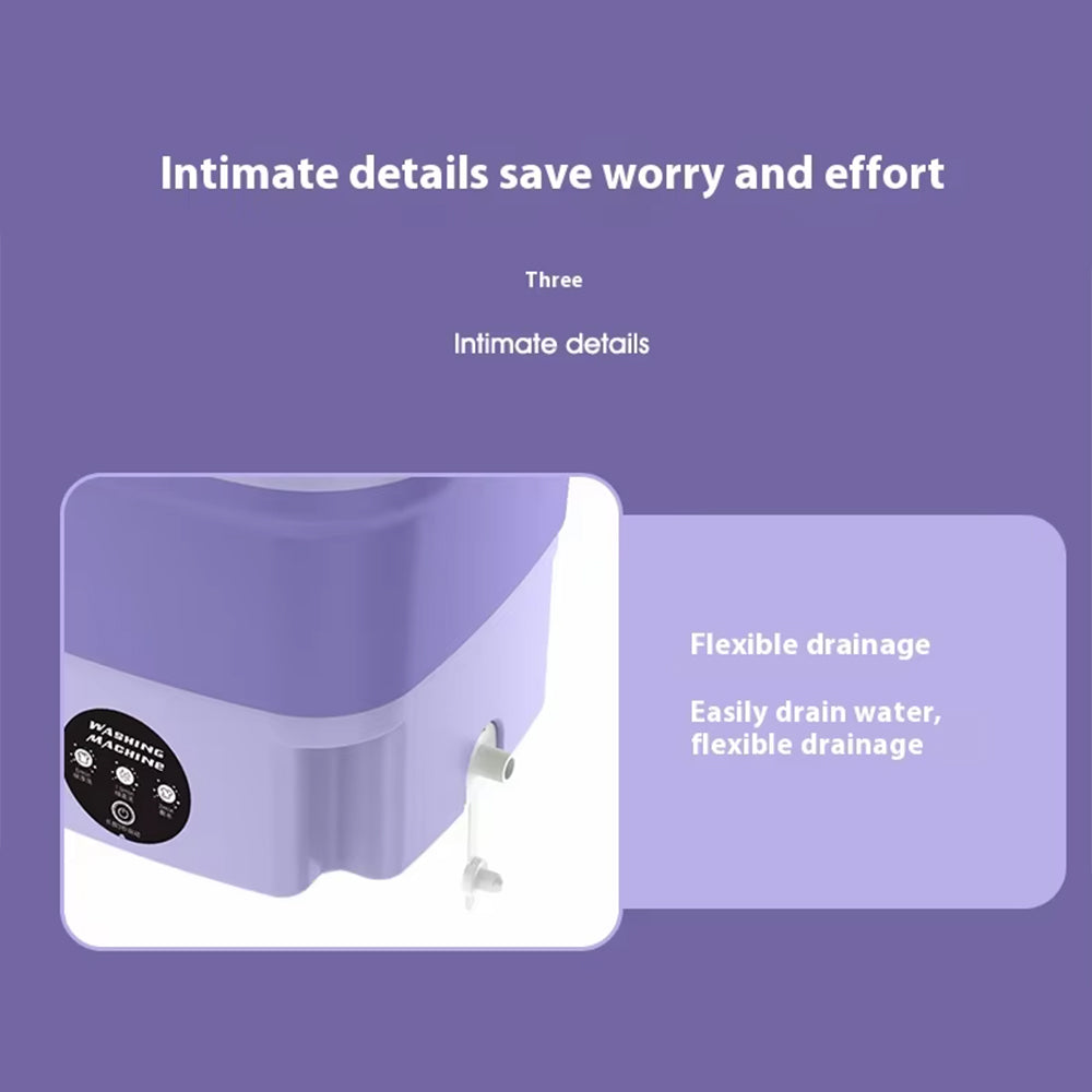 Portable & Foldable Washing Machine with Drying Function | Bowlift