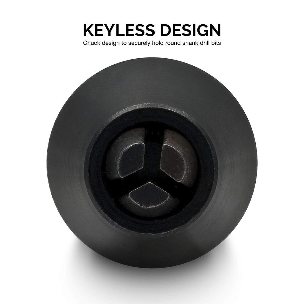 BowLift | Icool Keyless Drill Chuck 0.3 3.6mm Conversion Tool 1/4" Hex Shank Quick Change Adapter Chuck for Electric Drill