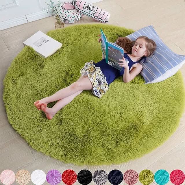 BowLift | plüschiger, flauschiger Teppich für gemütliches Wohnen und Schlafzimmer