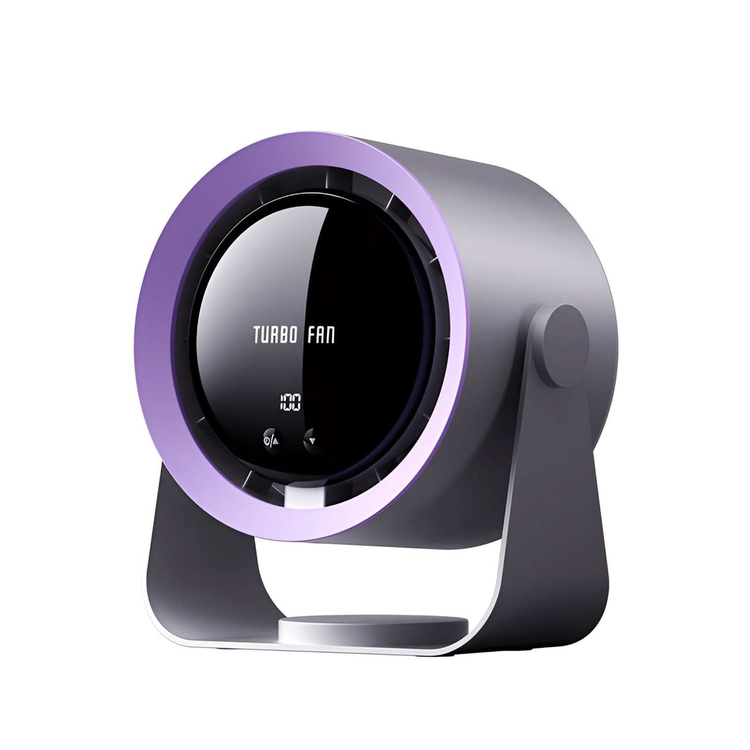 BowLift | Turbo Blade-Free Fan with LED Display Quiet Cooling