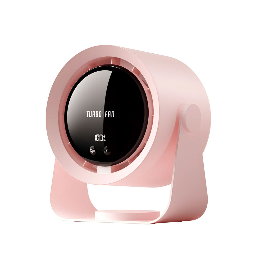 BowLift | Turbo Blade-Free Fan with LED Display Quiet Cooling