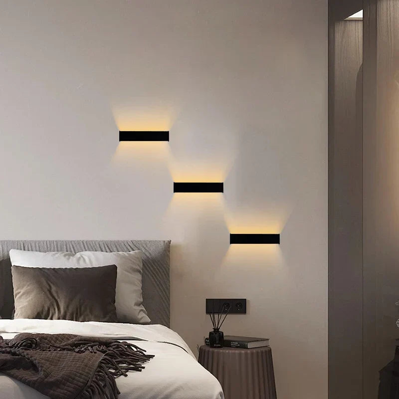 Modern Long Wall Light LED for Living Room – Minimalist Wall Lamp Design | Bowlift