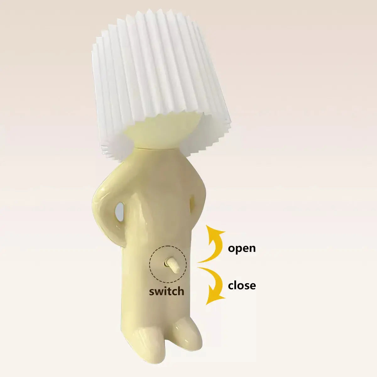 BowLift | Playful LED Table Lamp – Cozy & Creative Light