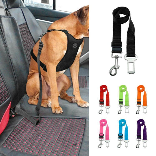 BowLift | Pupguard - Adjustable Dog Seat Belt for Car, Rotating Click Closure