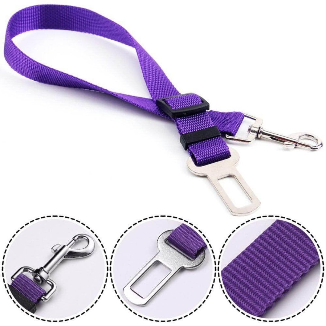 BowLift | Pupguard - Adjustable Dog Seat Belt for Car, Rotating Click Closure