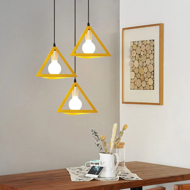Vintage iron pendant lamp in industrial design – retro hanging lamp for dining room & living room | Bowlift