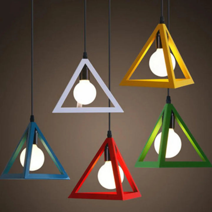Vintage iron pendant lamp in industrial design – retro hanging lamp for dining room & living room | Bowlift