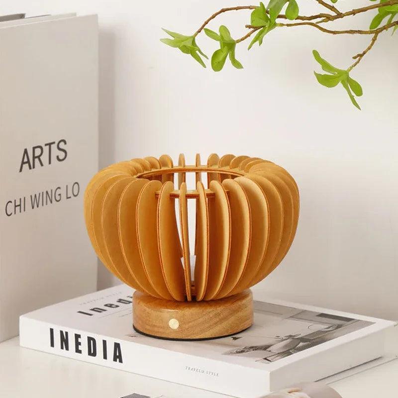 BowLift | WoodFlex - Flexible Wooden Table Lamp