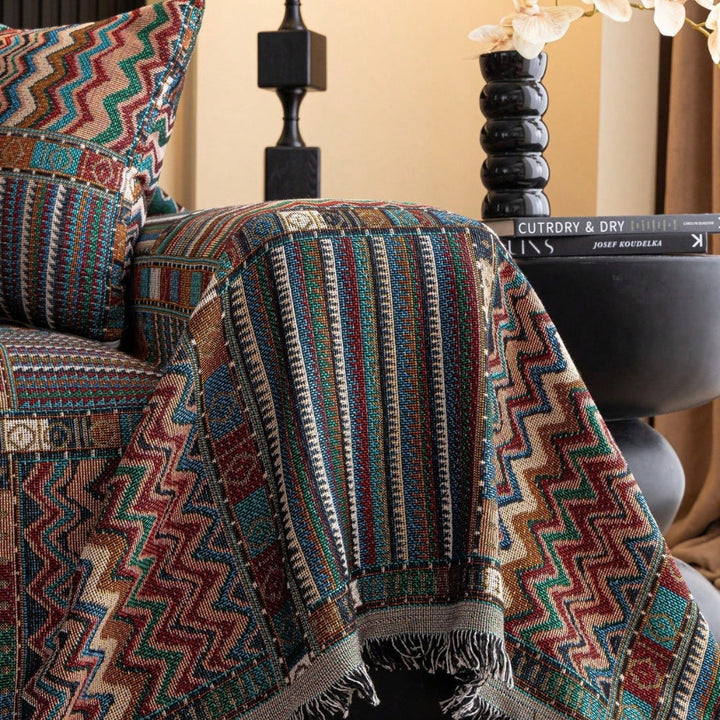 BowLift | Aurora Stripes Boho Sofa Cover