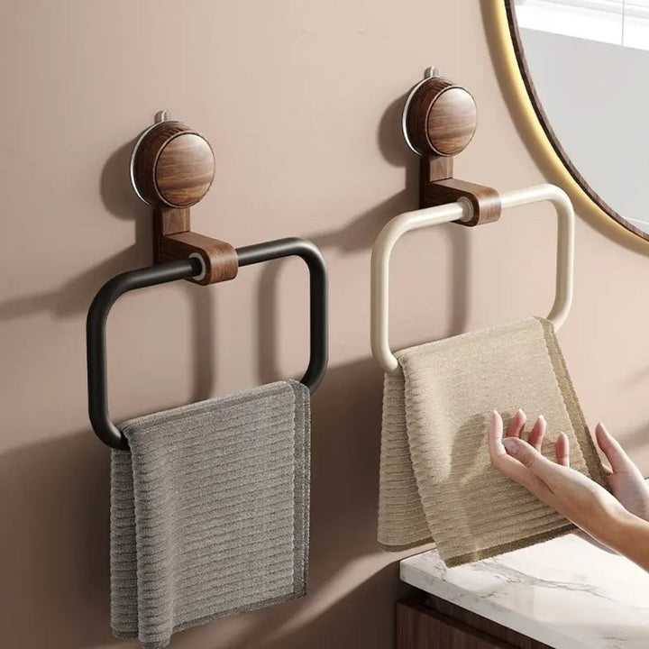 BowLift | Vintage Wood Removable Towel Rack