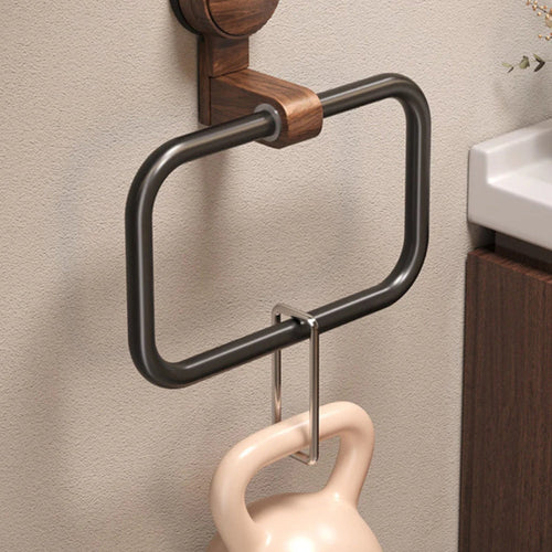 BowLift | Vintage Wood Removable Towel Rack
