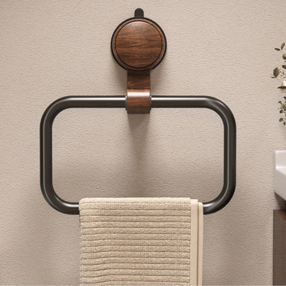 BowLift | Vintage Wood Removable Towel Rack