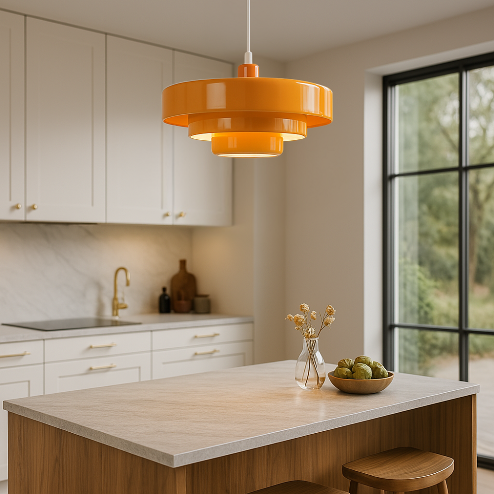 BowLift | TimelessGlow Vintage Pendant Lamp – Warm LED Ambient Lighting With Industrial Character