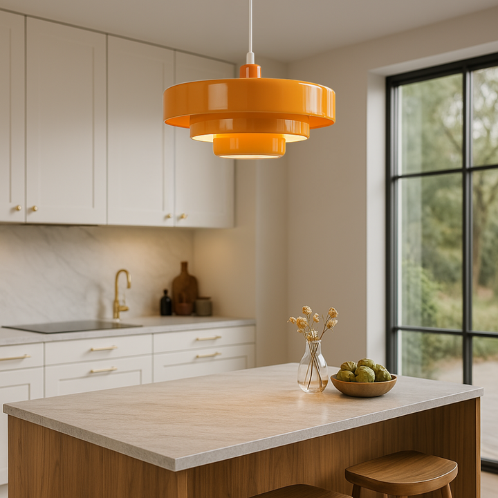 BowLift | TimelessGlow Vintage Pendant Lamp – Warm LED Ambient Lighting With Industrial Character