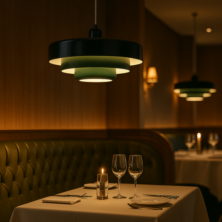 BowLift | TimelessGlow Vintage Pendant Lamp – Warm LED Ambient Lighting With Industrial Character