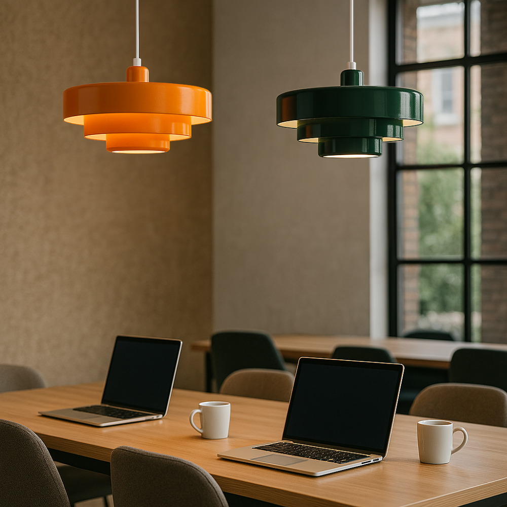 BowLift | TimelessGlow Vintage Pendant Lamp – Warm LED Ambient Lighting With Industrial Character