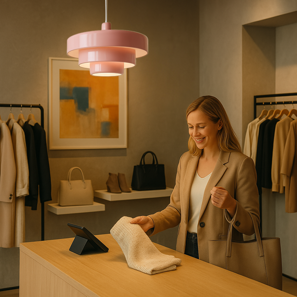 BowLift | TimelessGlow Vintage Pendant Lamp – Warm LED Ambient Lighting With Industrial Character