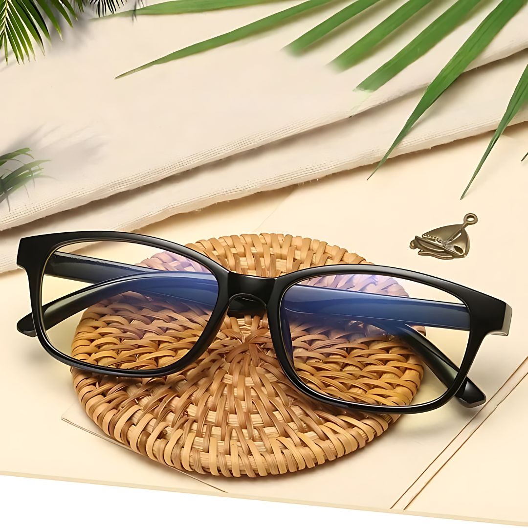 VisionGuard Blue Light Glasses | Eye Strain Relief - Sleep Improvement - Computer screen glasses - Anti-Reflective Coating Bowlift