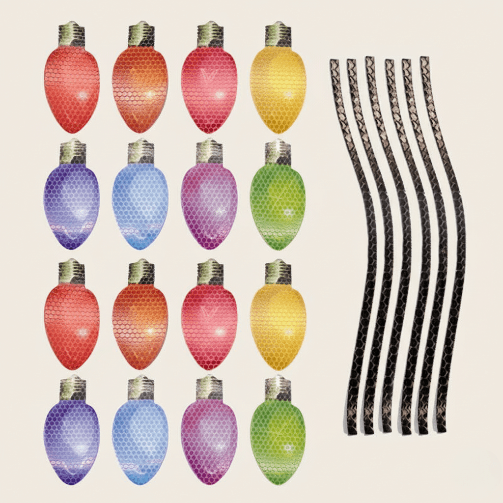 BowLift | Weatherproof magnetic Christmas lights with mirror gloss