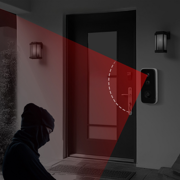 SafeRing 3MP Wireless Video Doorbell | Bowlift