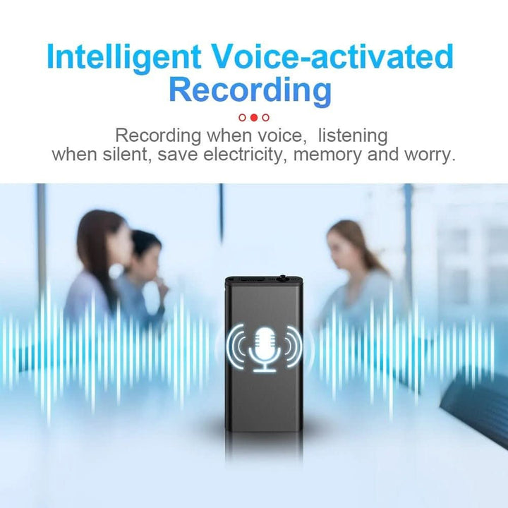 BowLift | Ultra-light Dictaphone with Voice Activation & 32 GB Storage