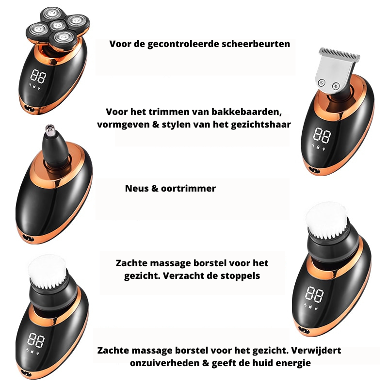 Powerful Wireless Trimmer for Men Bowlift