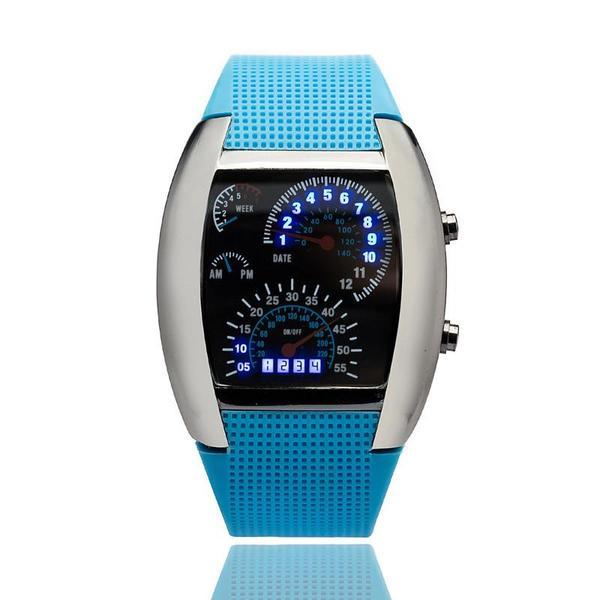 Rennuhr LED Digital Sport Watch with Strap | Bowlift