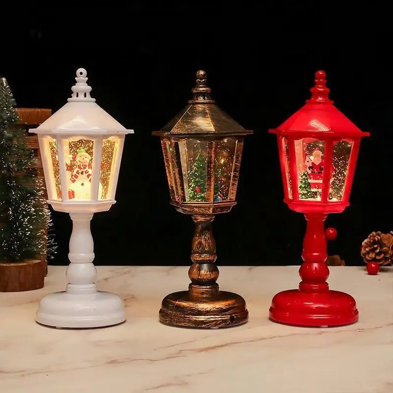 BowLift | Illuminated Snow Globe Lantern for Magical Christmas Decoration