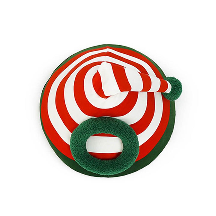 BowLift | Soft Christmas Cat Bed for Festive Living Spaces