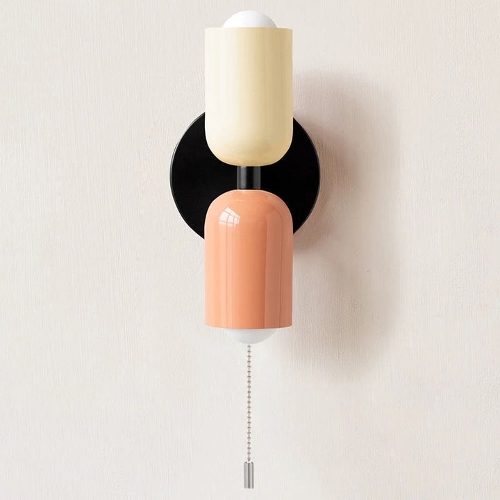 BowLift | Wall Light Modern Dual Glass Sconce Fixture