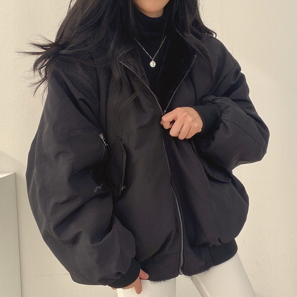 BowLift | Reversible Fleece Women’s Jacket – Warm Lightweight Winter Jacket with Hood