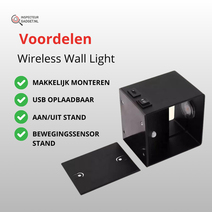 BowLift | Lumina Wall Lamp™ - Wireless Rechargeable Wall Lamp
