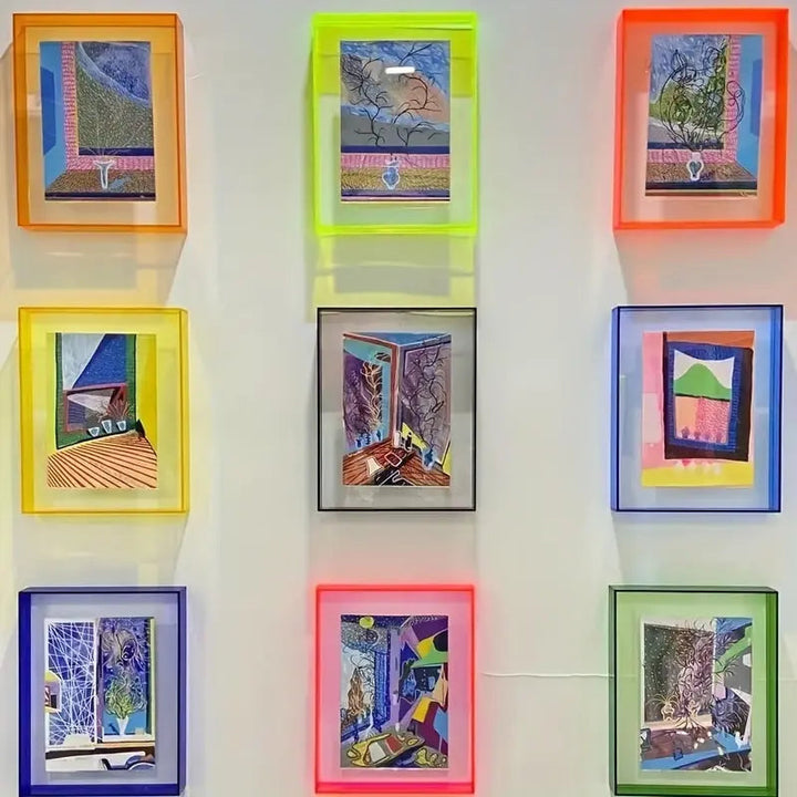 BowLift | Photo frame – colored transparent