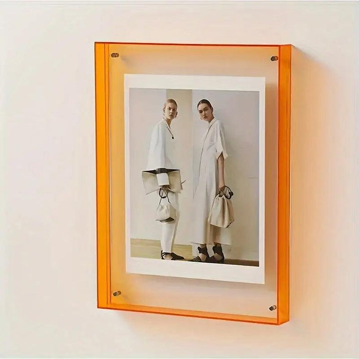 BowLift | AuraFrame - Transparent Neon Light Photo Frame