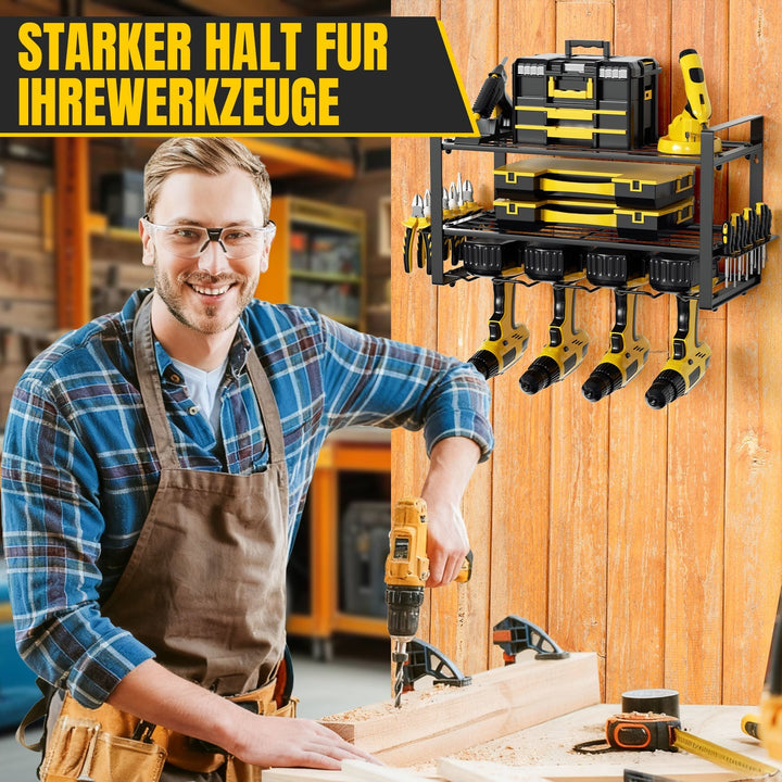 Tool holder wall mount 50kg load | Bowlift