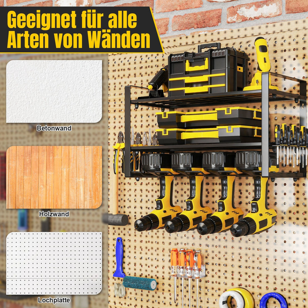 Tool holder wall mount 50kg load | Bowlift