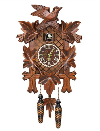 Vogelzang Nostalgic Cuckoo Clock – Wall Clock with Authentic Sound | Bowlift