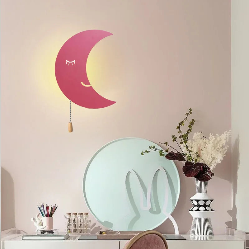 BowLift | Moon Wall Lamp - Modern Wall Lamp for Stylish Interiors and Atmospheric Lighting