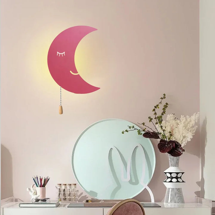 BowLift | Moon Wall Lamp - Modern Wall Lamp for Stylish Interiors and Atmospheric Lighting