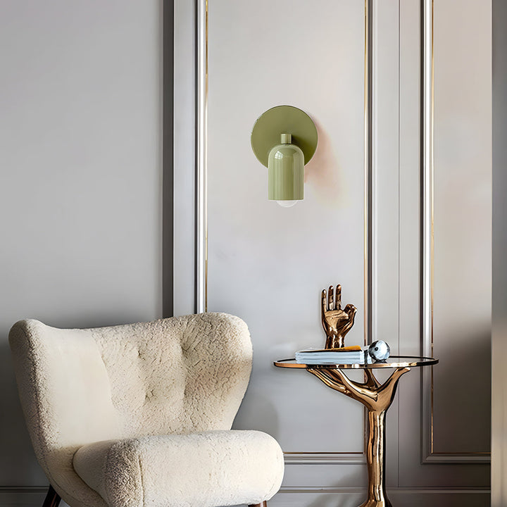 BowLift | Modern Indoor Wall Lamp with Glass Shade – Minimalist Design
