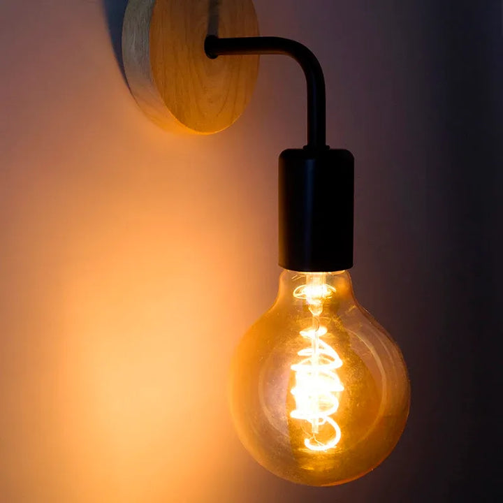 BowLift | Wall Lamp Wood Vintage
