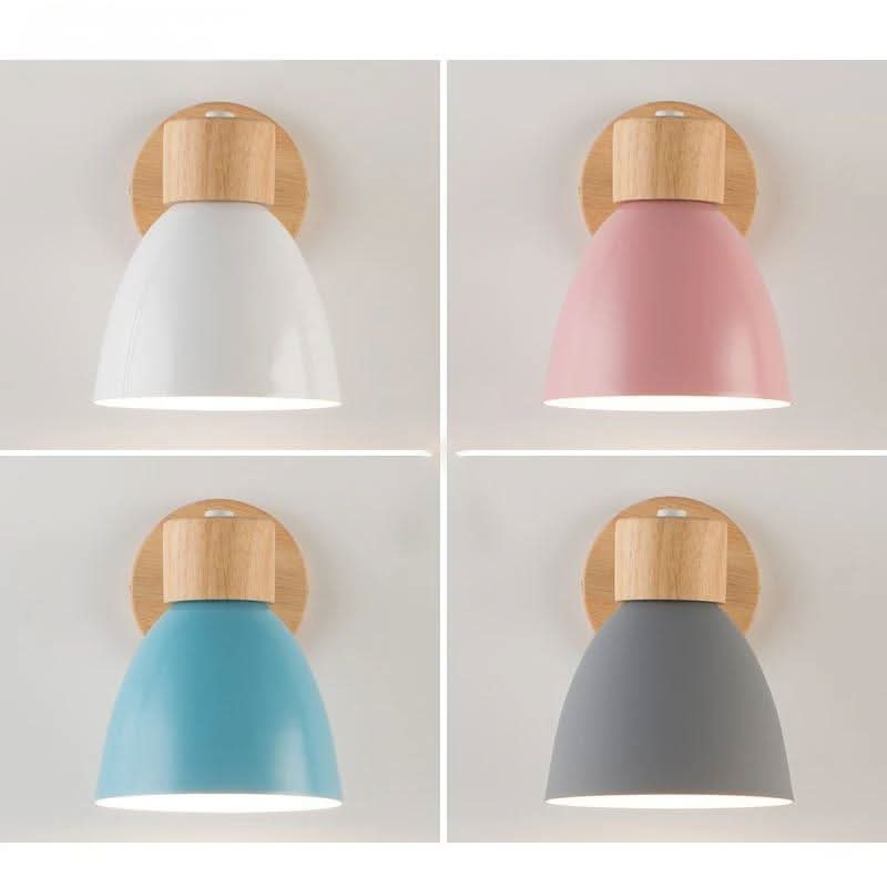BowLift | Modern wall lamp made of wood in Nordic style