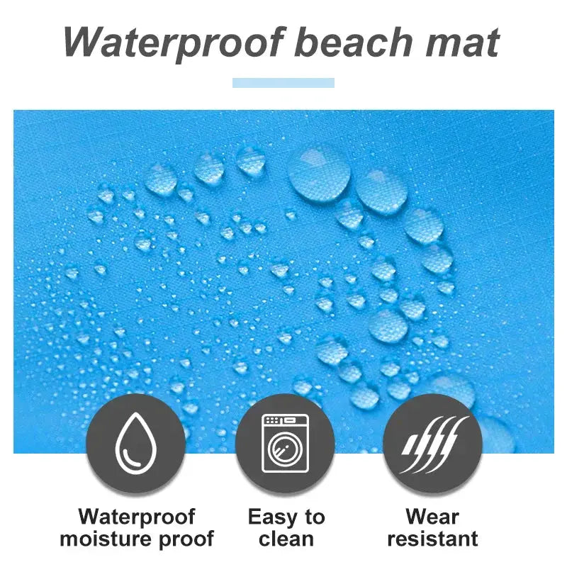 Waterproof outdoor mat 200x140 cm | Bowlift
